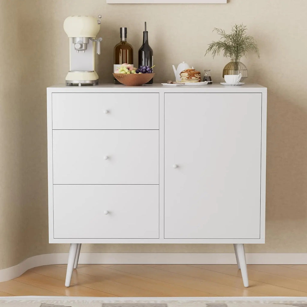 Boho Buffet Cabinet with Storage Drawers