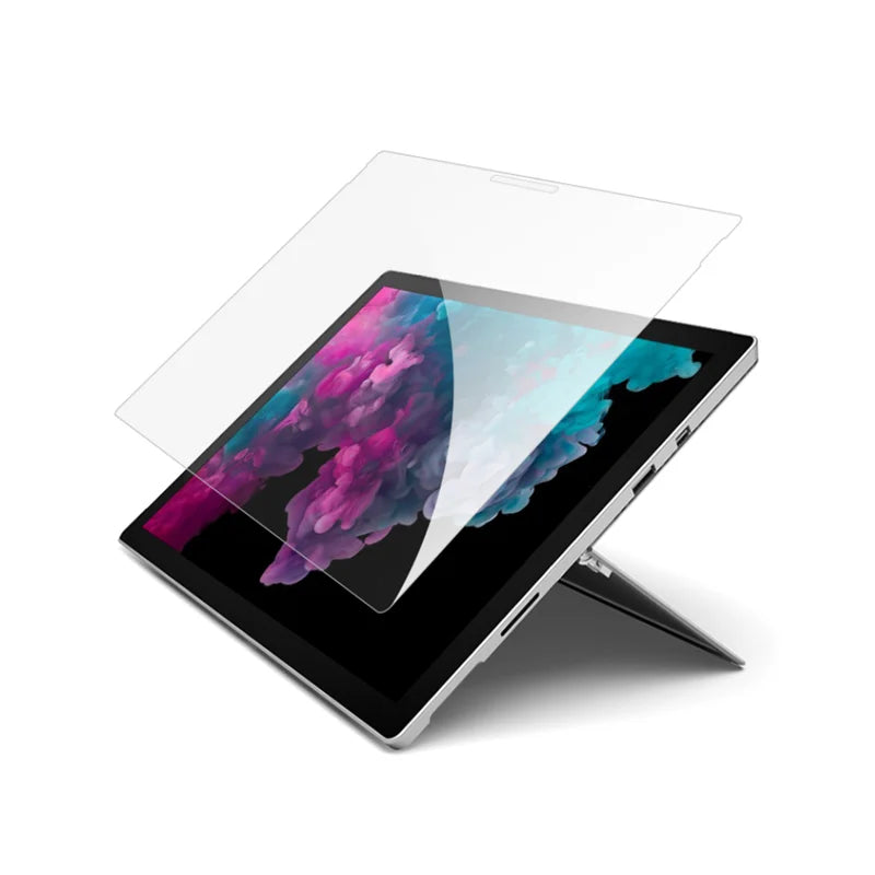 9H Tempered Glass For Microsoft Surface 3 Pro 3 4 5 6 7 8 X Screen Protector 10.8 12 12.3 13 Inch Tablet Bubble Free Cle