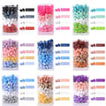 Silicone Spacer Beads for Baby Crafts – 50pc Set, 12mm