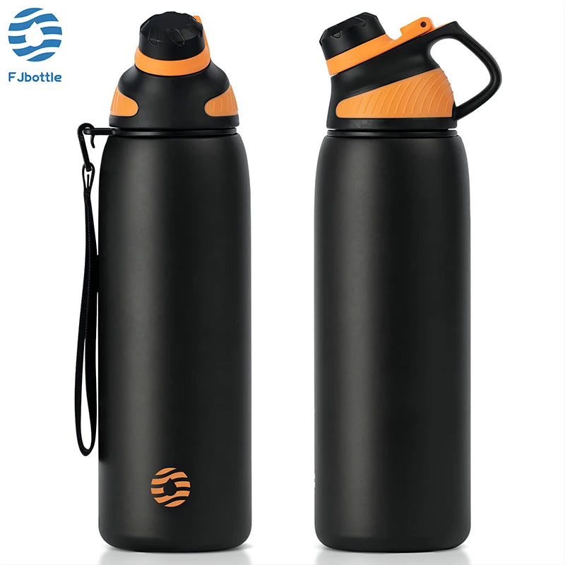 Vacuum Insulated Water Bottle with Magnetic Lid – 1000ml