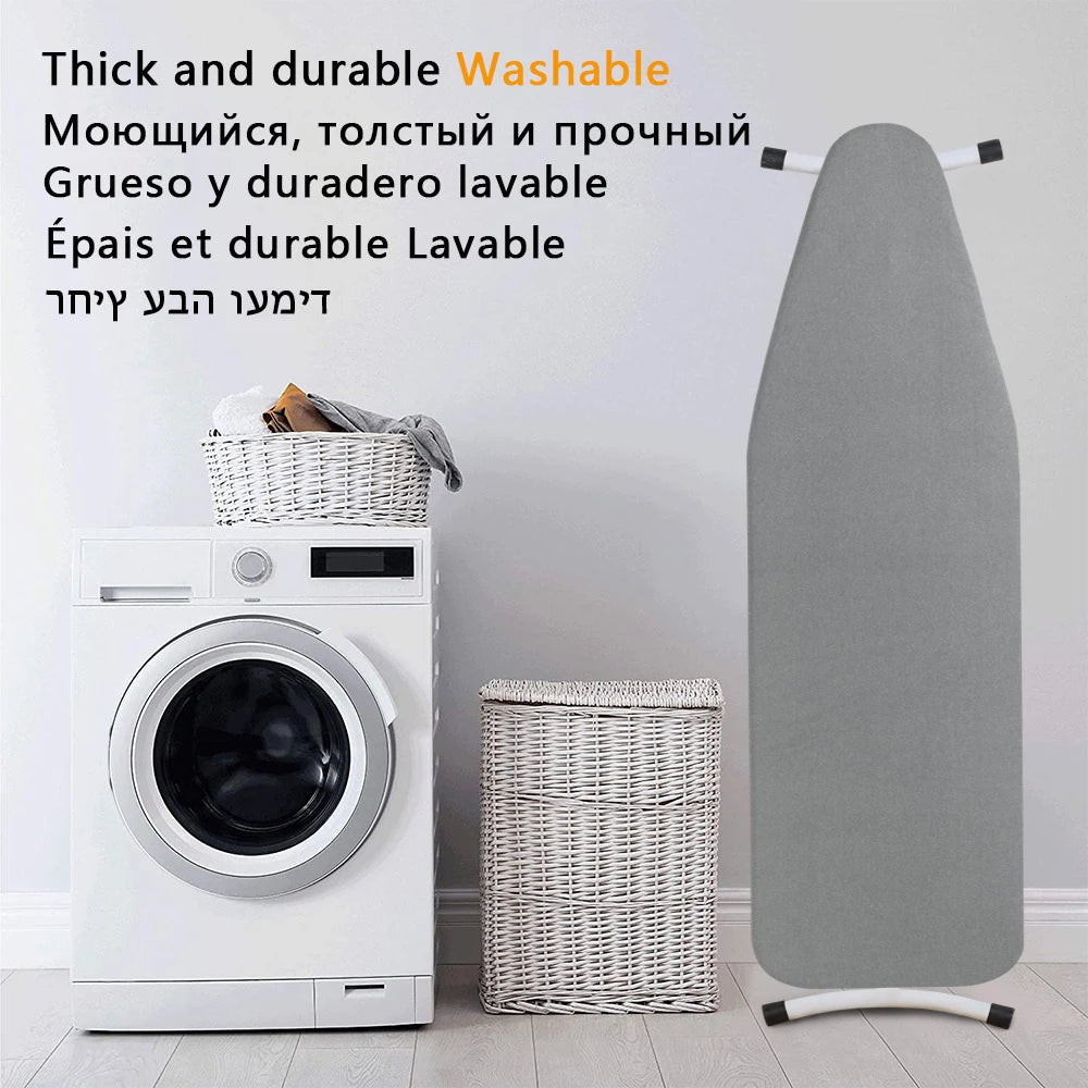 Scorch-Resistant Ironing Board Cover – Premium Cotton