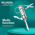 6-in-1 Stainless Steel Multi-Tool Nail Clipper