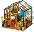 Cathy's Flower House DIY Miniature Dollhouse Kit with LED