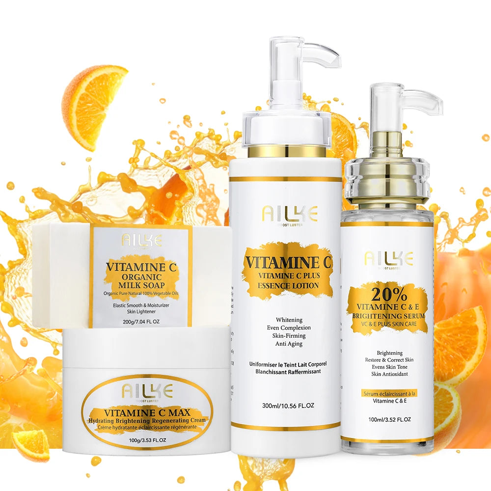 Vitamin C Skin Care Kit for Radiant Skin - Boho Beauty Essentials