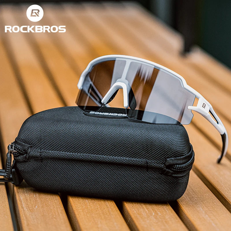 Photochromic Polarized Cycling Glasses with UV400 Protection