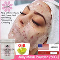 Rose & Collagen Jelly Peel-Off Facial Mask Powder Set
