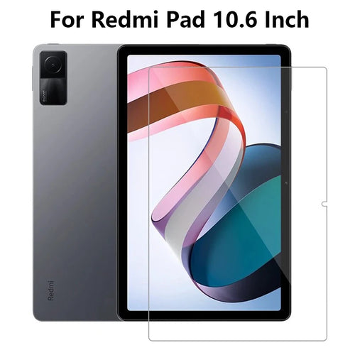 9H Tempered Glass Screen Protector For Xiaomi Redmi Pad 10.6 inch 2022 Tablet Bubble Free Ultra Clear Protective Film