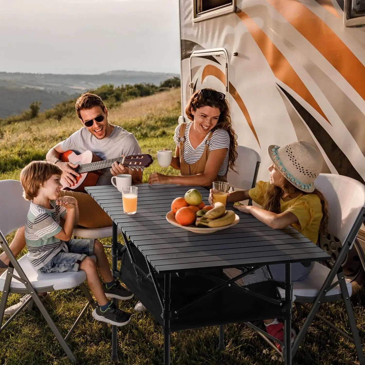 Portable Aluminum Picnic Table – Lightweight & Rust-Proof