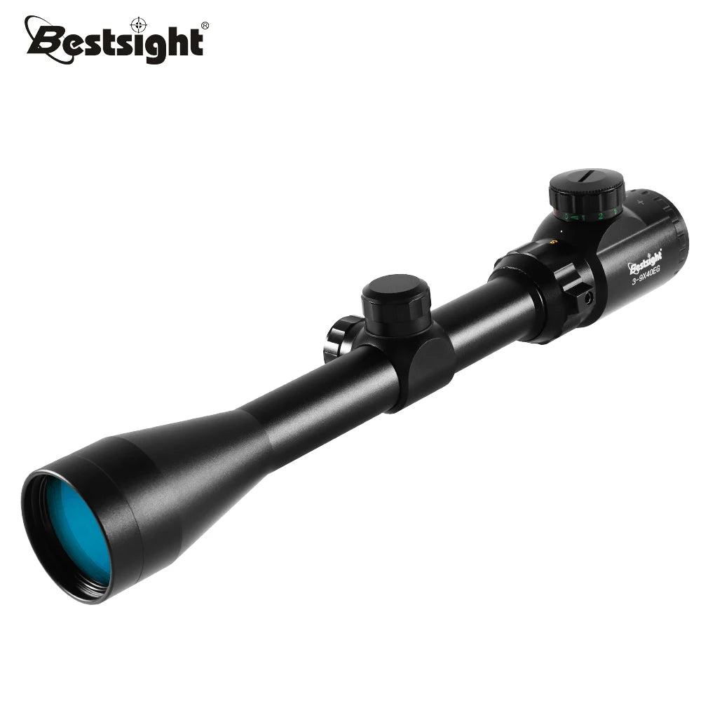 3-9x40 Illuminated Hunting Scope with Mil Dot Reticle