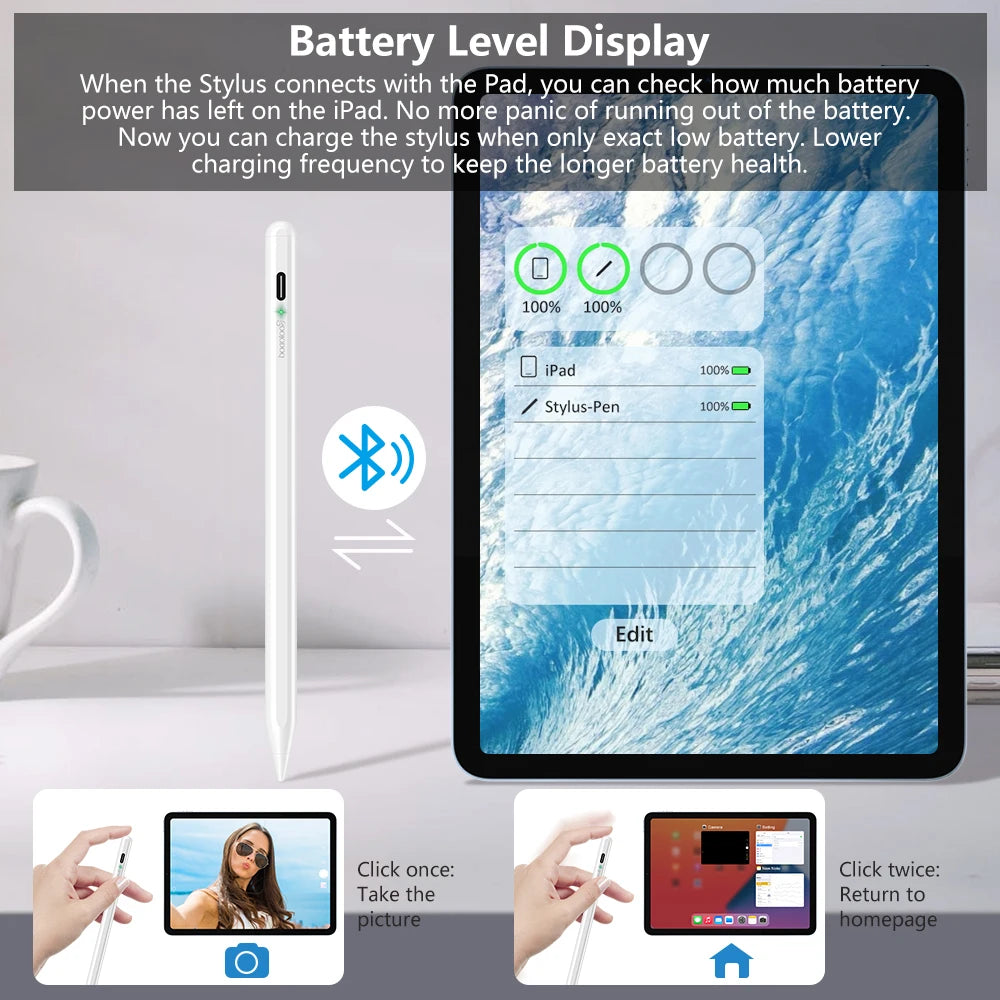 Universal Stylus Pen for iPad & Apple Pencil