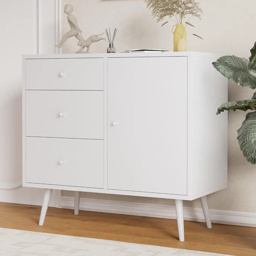Boho Buffet Cabinet with Storage Drawers