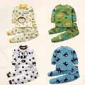 Kids Cotton Pajama Set – Cozy Autumn/Winter Sleepwear