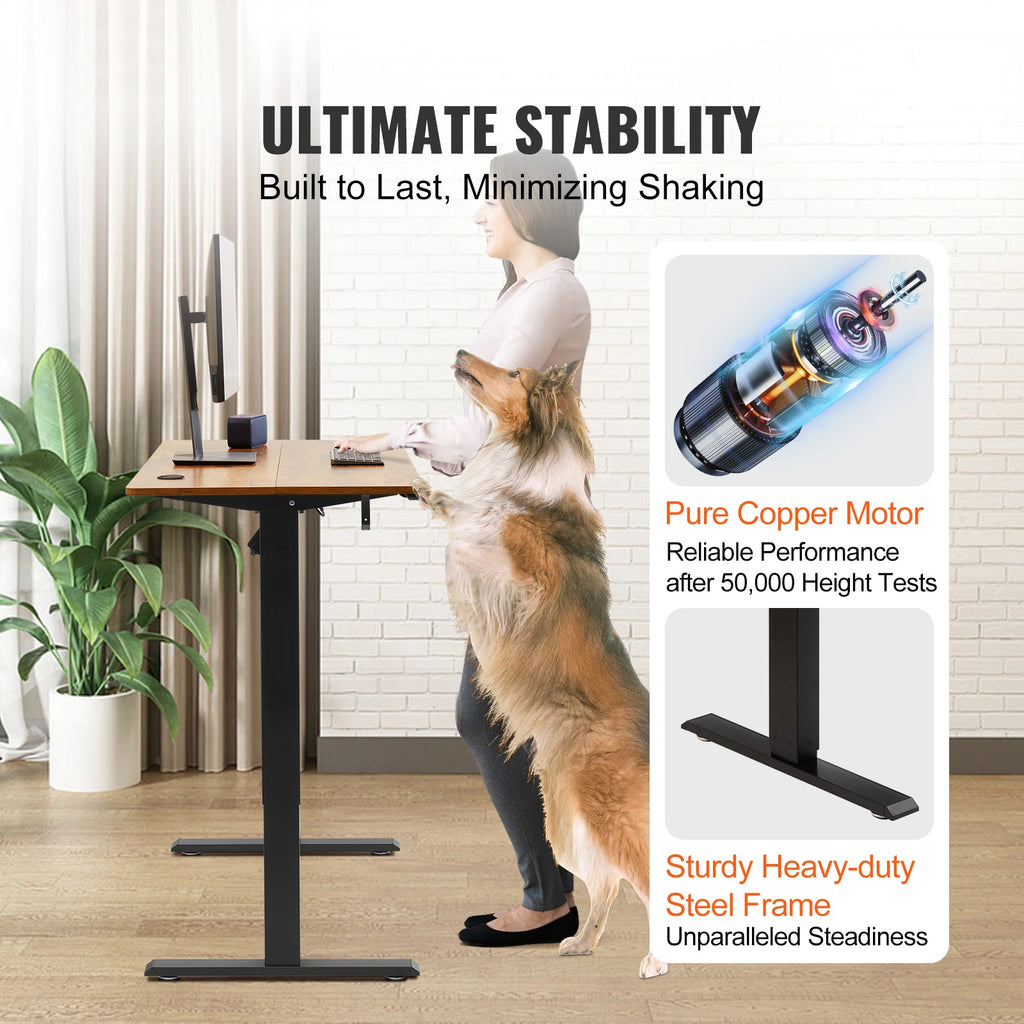 Electric Standing Desk with Dual Motor System
