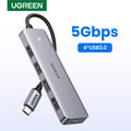 UGREEN USB C Hub 4 Ports USB Type C to USB 3.0 Hub Splitter Adapter for MacBook Pro iPad Pro Samsung Galaxy Note 10 S10 USB Hub