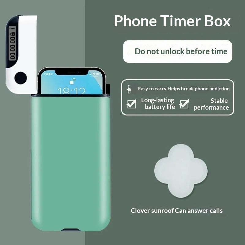 Digital Detox Timer Lock Box – Phone Self-Control