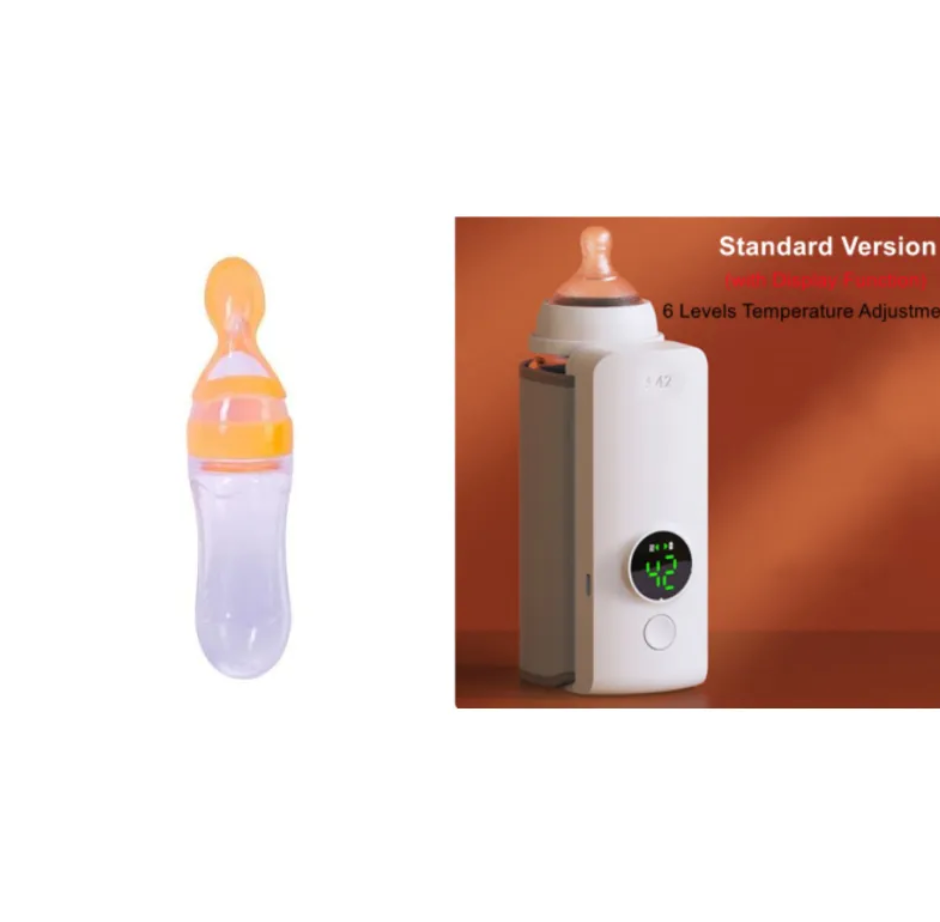 Portable USB Bottle Warmer with Insulated Heating Bag