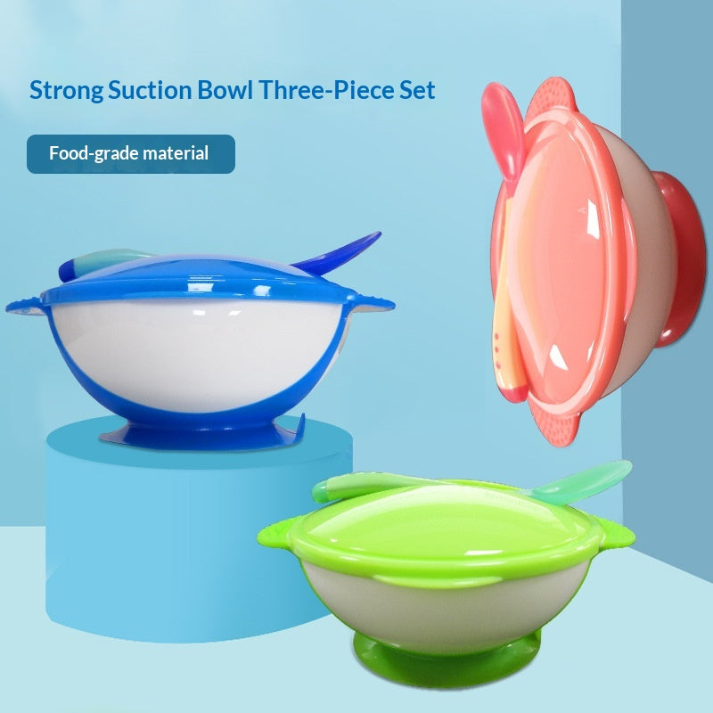 Baby Training Bowl,Double-handled Suction BowlWith A...