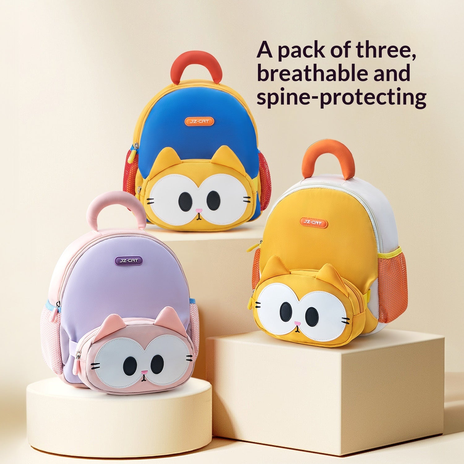 Boho Cartoon Mini Backpack for Kids