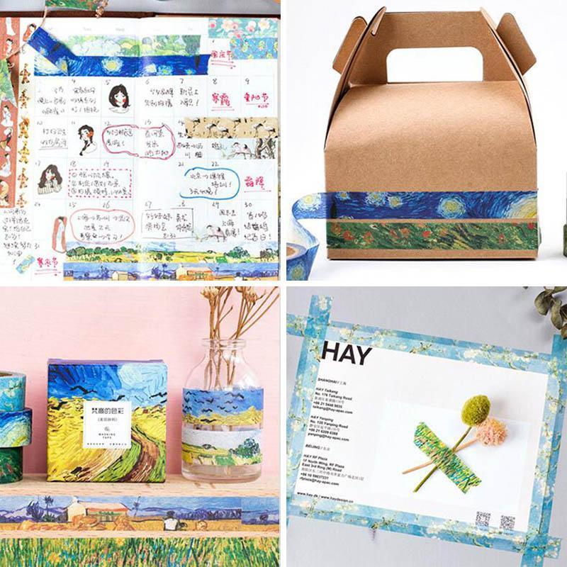 Decorative Masking Tape Sticker Roll Set