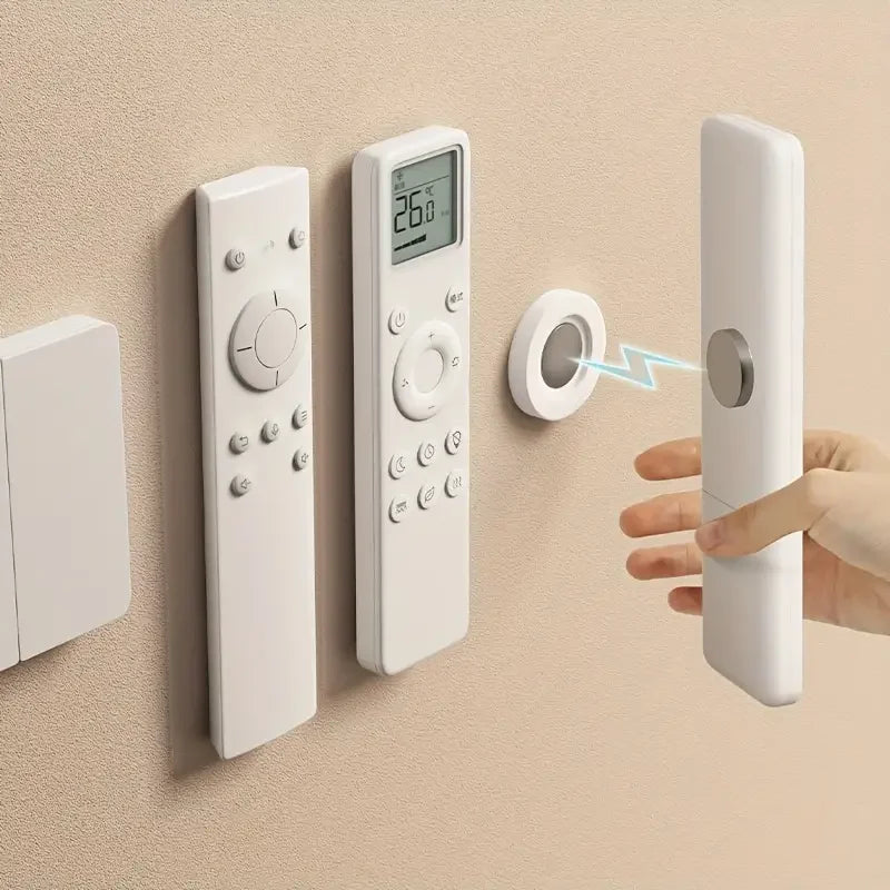 Magnetic Remote Holder – No Drill Wall Mount