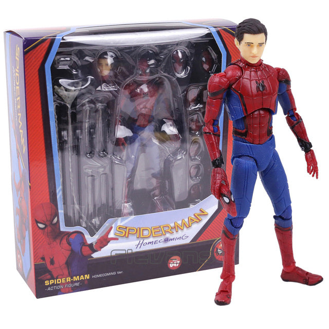 Marvel Mafex Spider-Man Action Figure 6-Inch Collectible