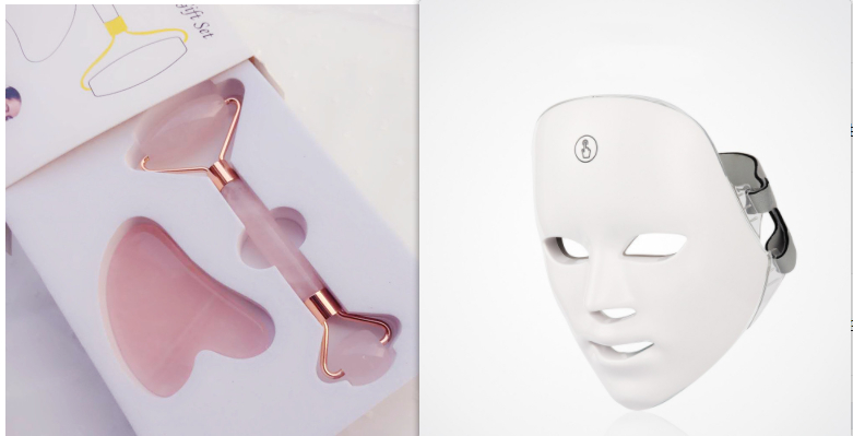5-in-1 Facial Beauty Device with Microcurrent & LED
