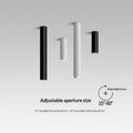 LED Surface-Mount Cylinder Light with Adjustable Focus