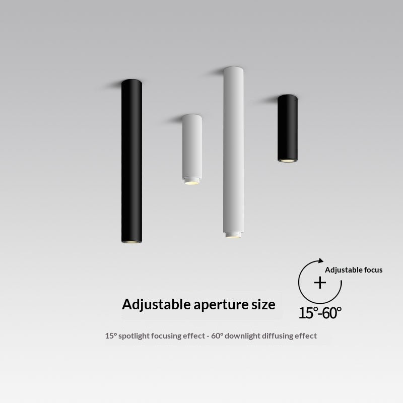 LED Surface-Mount Cylinder Light with Adjustable Focus