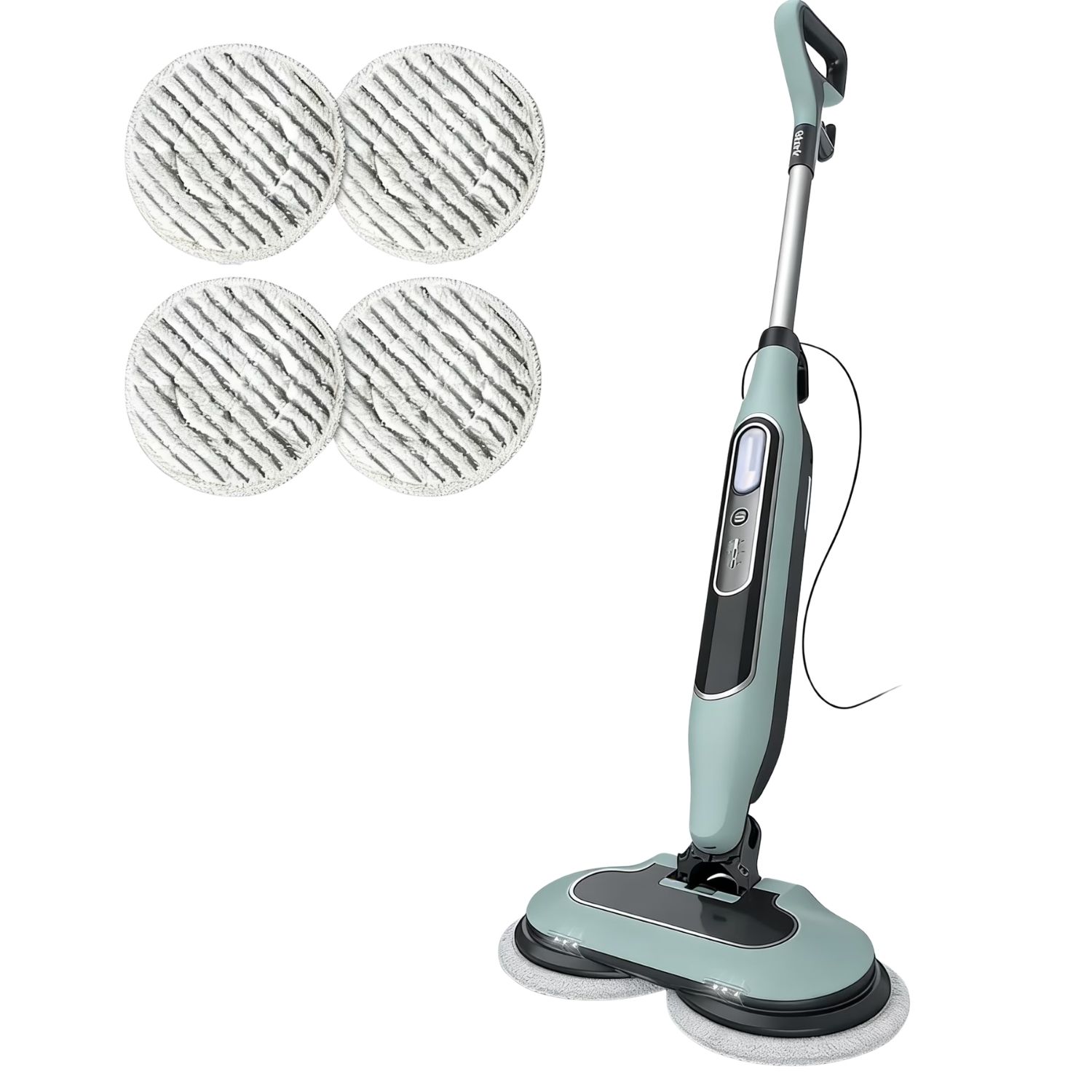 Dual Head Hard Floor Steam Mop with LED Display