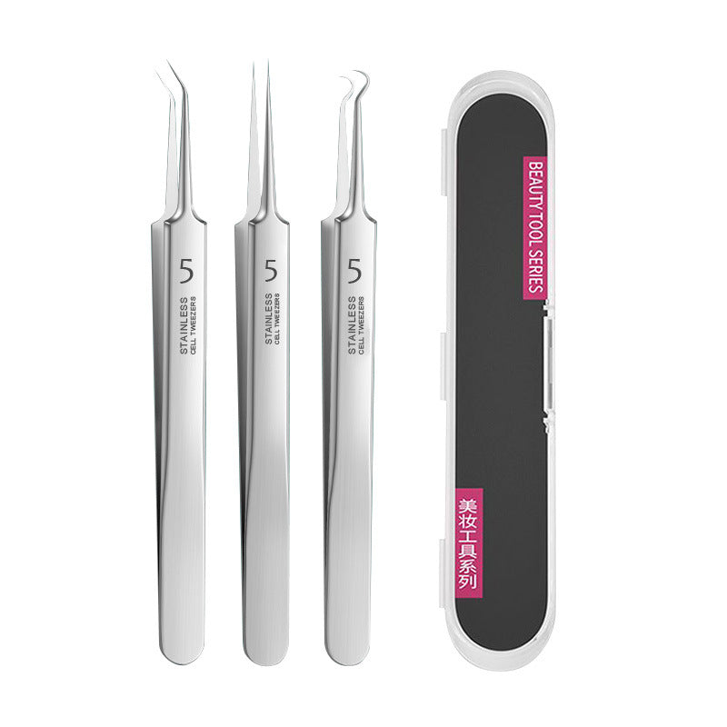 Stainless Steel Acne Extraction Tool Set — 8 Piece