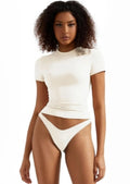 Viral Short Sleeve Women's Fitted Basic T-Shirt (One)