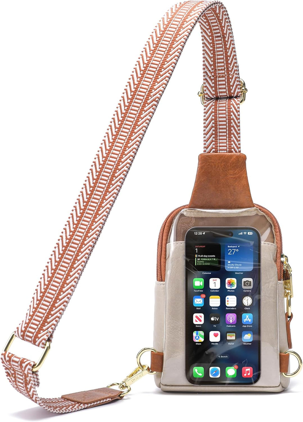 Sling Bag for Women Touchscreen Small Crossbody Cell Phone Purse Fanny Pack