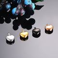 Four-color Stainless Steel Cremation Urn Necklacememorial Pendant For Loved Ones Or Pets Ashes, Featuring A Mini Heart-shaped Container