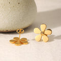 Hypoallergenic Titanium Steel Stud Earrings