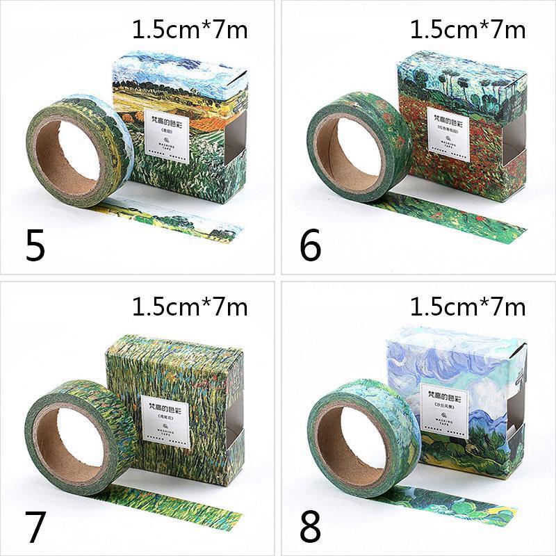 Decorative Masking Tape Sticker Roll Set