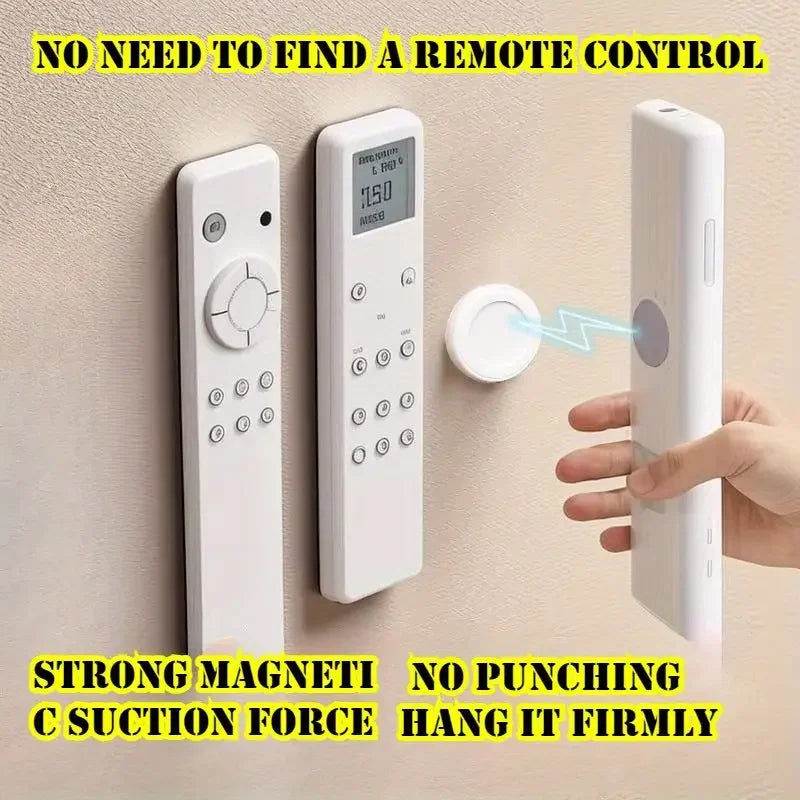 Magnetic Remote Holder – No Drill Wall Mount