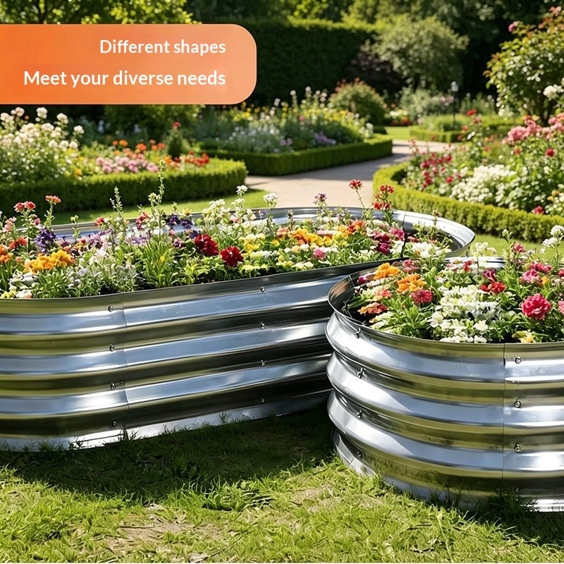 Raised Garden Bed Planter Box for Flowers & Vegetables