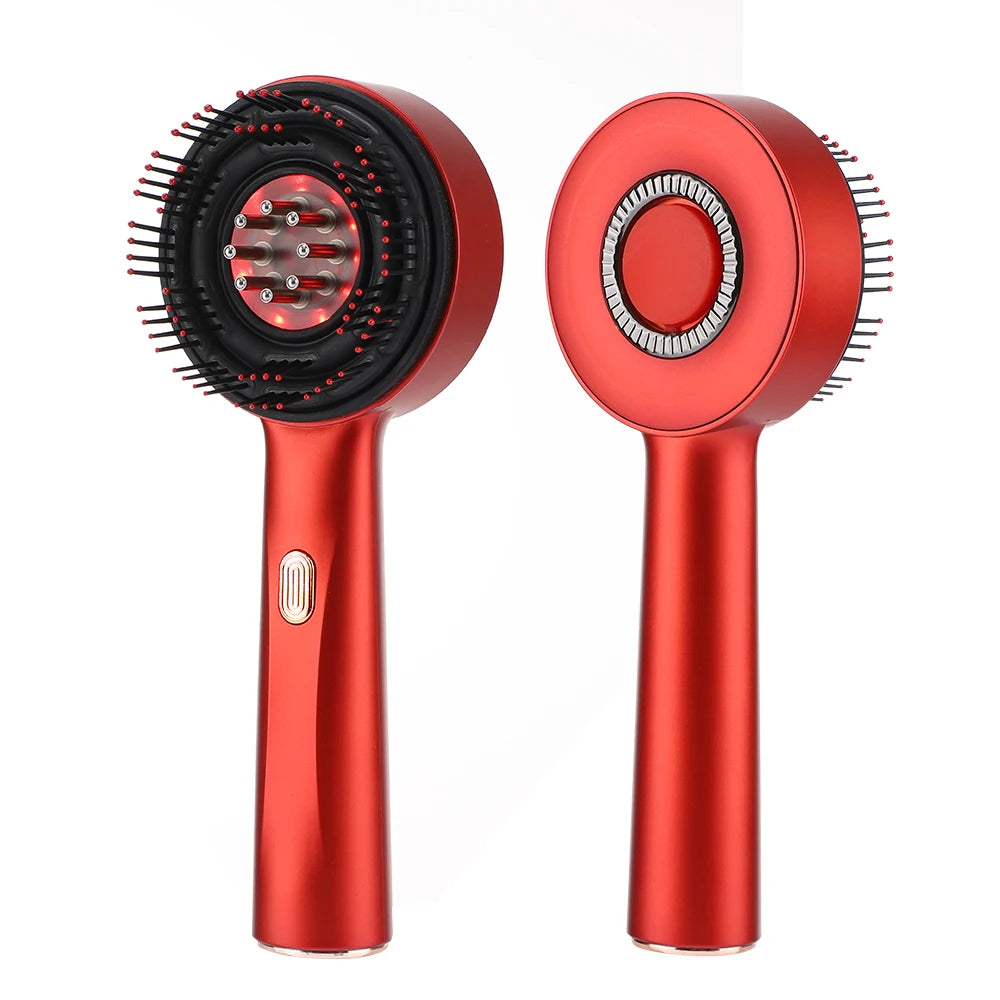 Red Light Scalp Massage Comb with Heat Therapy