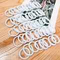 50/100 pieces of black and white hair bands, women's hair bands,...