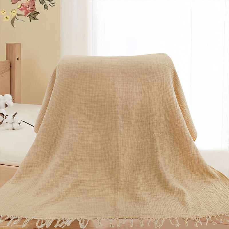 Pure Cotton Baby Bath Towel – Soft & Safe
