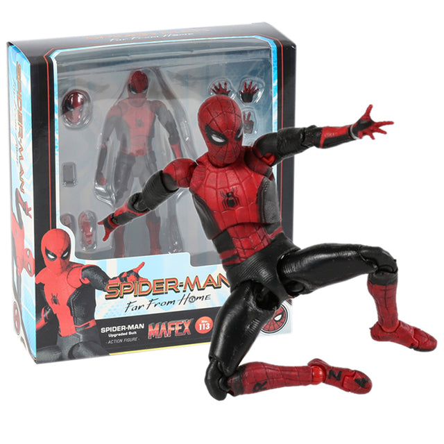 Marvel Mafex Spider-Man Action Figure 6-Inch Collectible