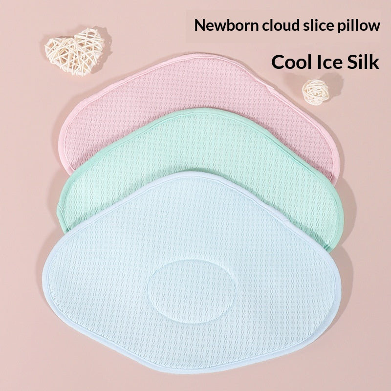 Ice-Silk Baby Pillow for Summer Sleep