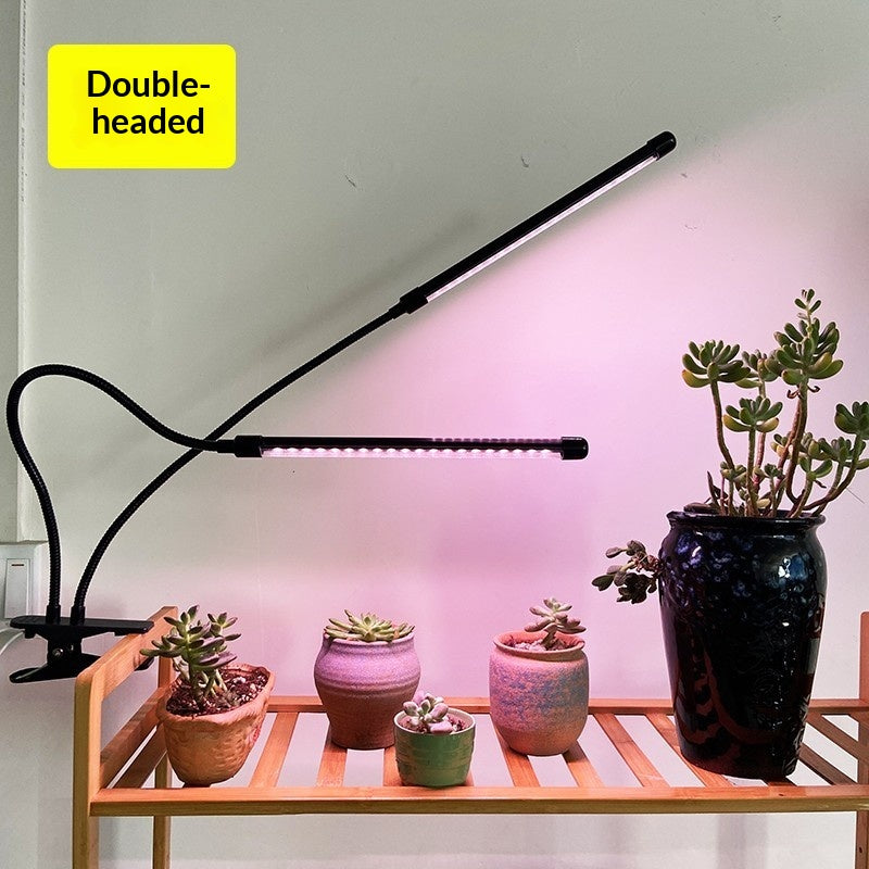LED Plant Growth Light, Plant Light Clip, Timed Full Light