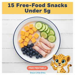 FREE: 15 Free-Food Snack Ideas Under 5g Carbs